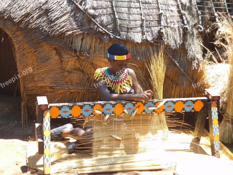 South Africa Tribe Hut Traditional Tradition