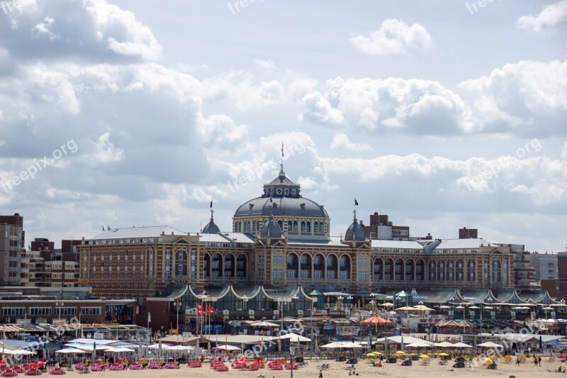 Architecture Buildings Kurhaus Scheveningen Beach