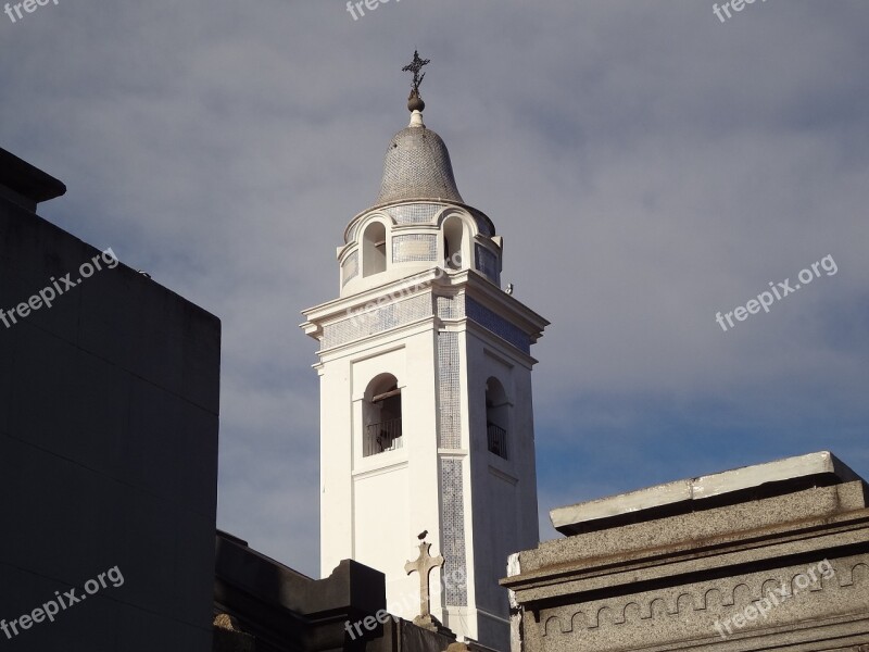 Church Tower Buenos Aires Recollect Free Photos