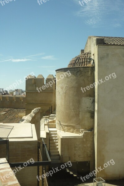 Walls Torres Defenses Alcazaba Castle