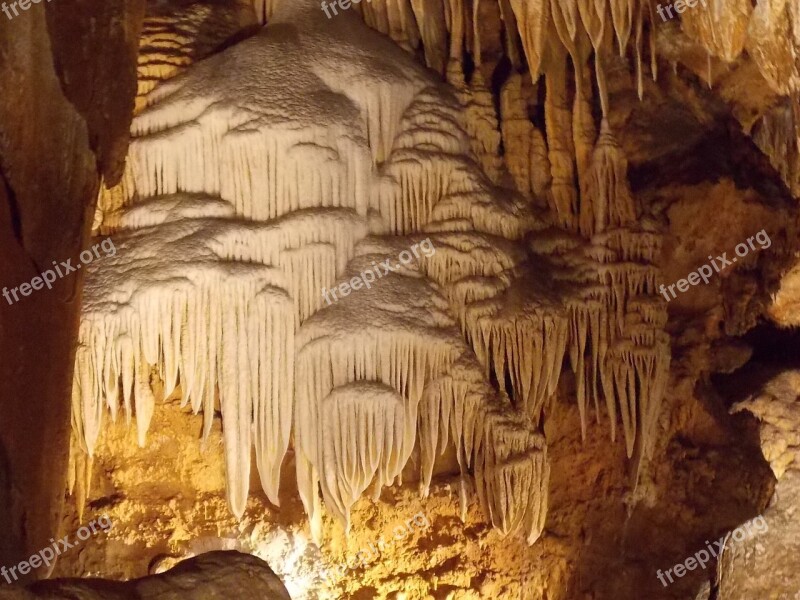 Caverns Rock Formation Cave Rock Stone