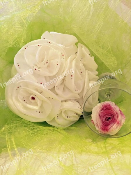 Bag Glass Rose Beautiful Free Photos