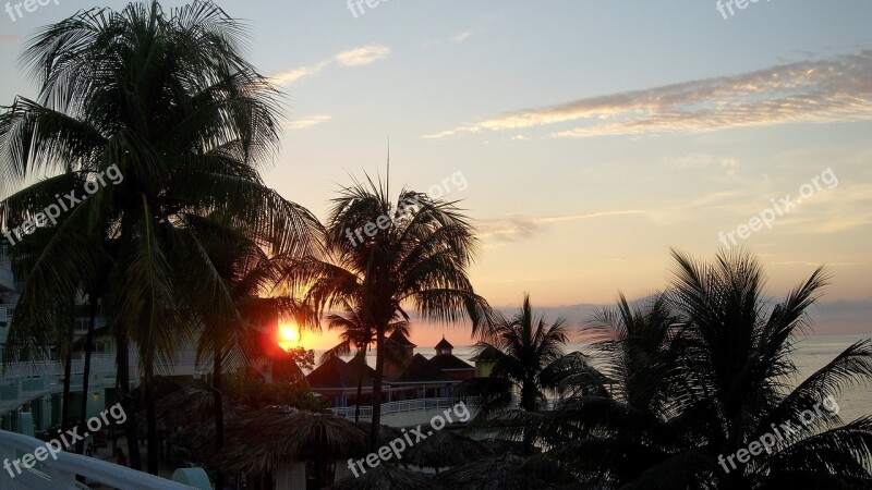 Jamaica Sunset Cari Caribbean Travel