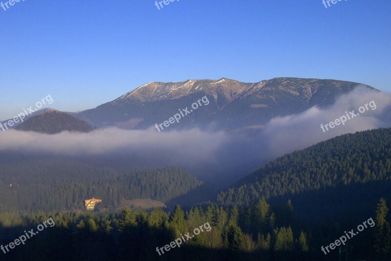 Slovakia Mountains Tatry Donovaly Mangy