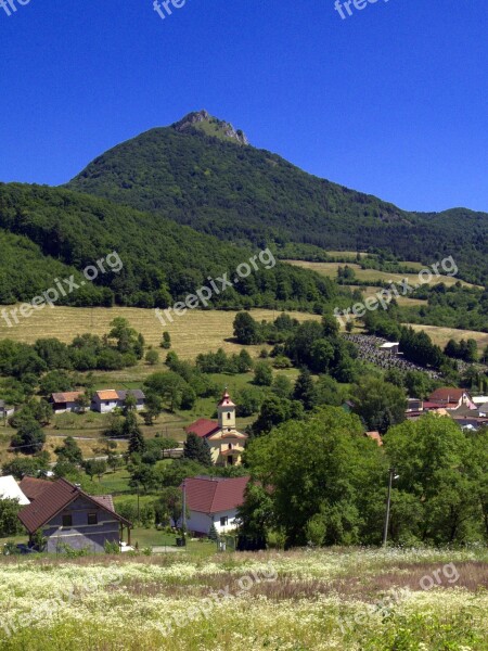 Slovakia Mountains Vápeč Free Photos