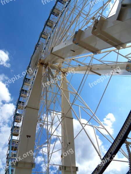 Ferris Wheel Amusement Park Leisure Park Attraction