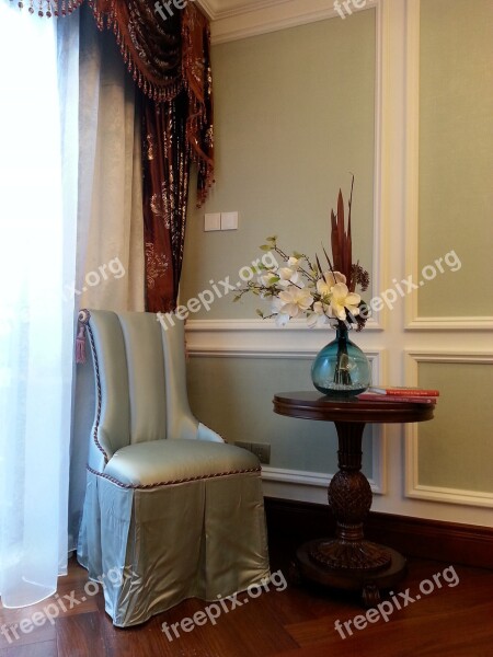 Leisure Chair Soft Loading French Castle House