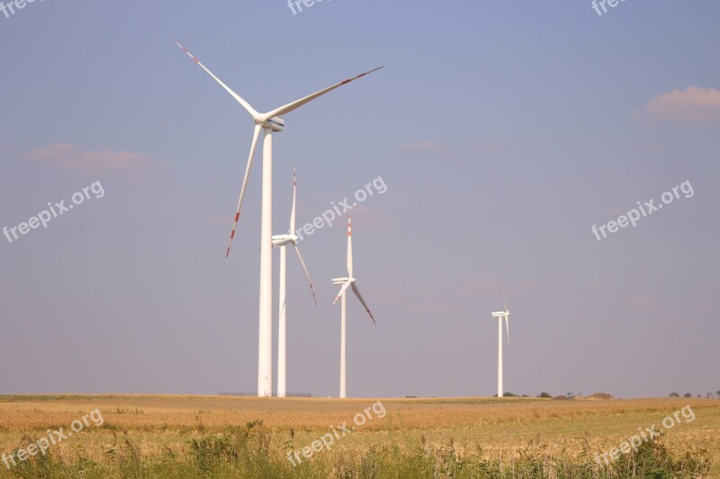 The Windmills Darłowo Energy Fields Nature