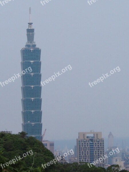 Taipei 101 Landmarks Skyscraper Commercial Building City