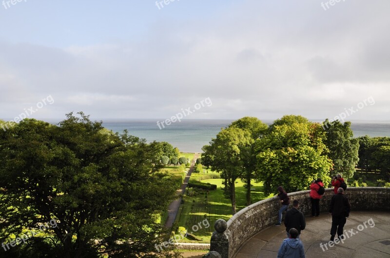 Trees Sea Landscape Nature Coast