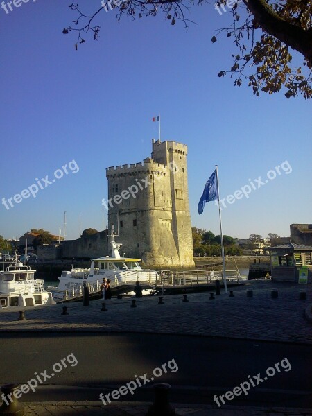 The Rochelle France Nantes Tower Castle