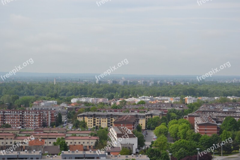 City Zagreb Panorama Jarun Landscapes