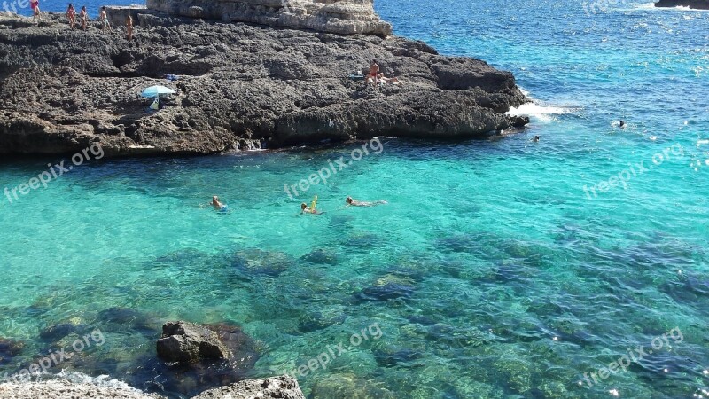 Calo Des Moro Water Waterpolo Creek Palma De Majorca