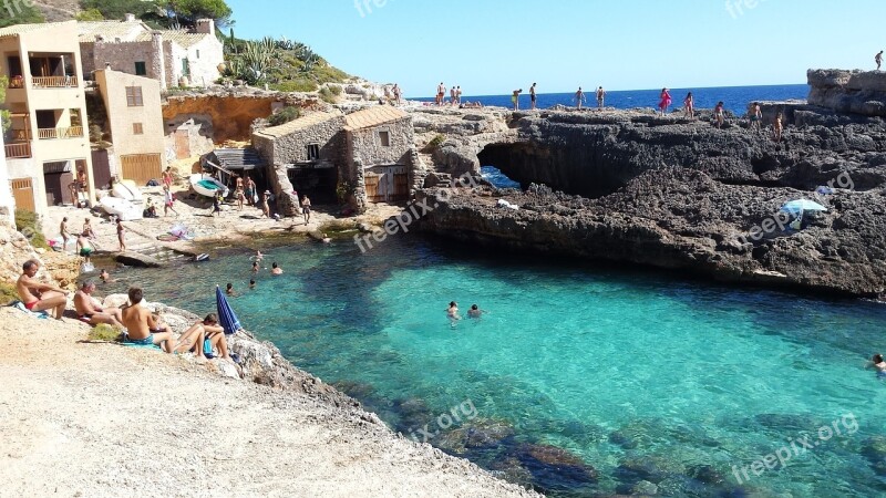 Calo Des Moro Water Waterpolo Creek Palma De Majorca