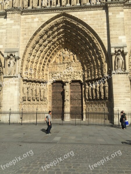 Gothic Church Architecture Building Old