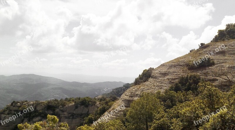 Autumn Catalonia Catalunya Mountain Hiking