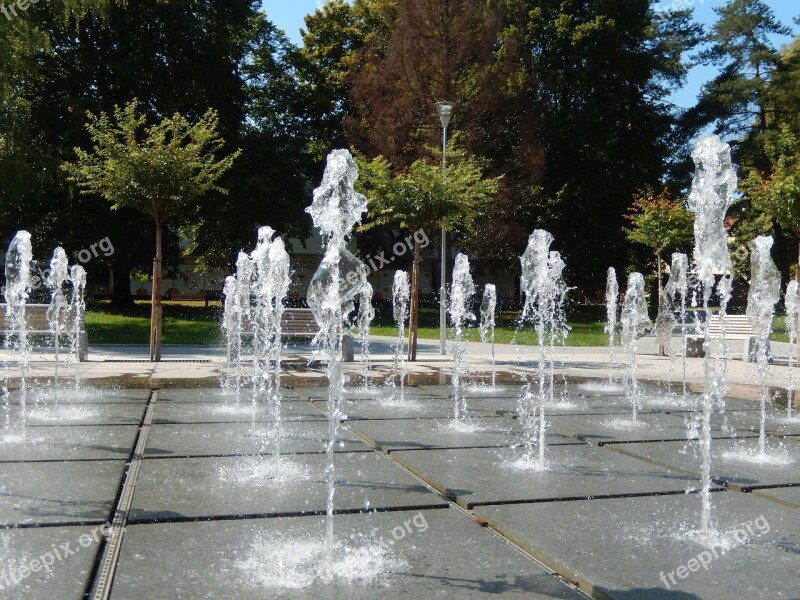 Nature Water Wet Spout Fountain