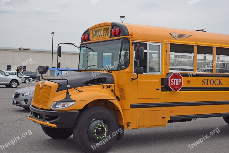 School Bus Bus School Transportation Education