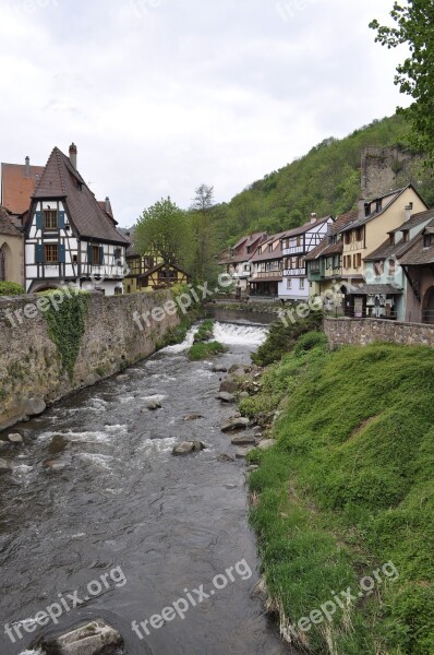 Kaysersberg Switzerland River Free Photos