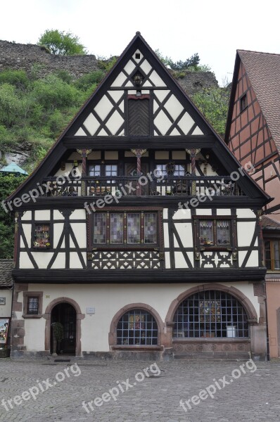 Kaysersberg Switzerland Chalet Style Free Photos