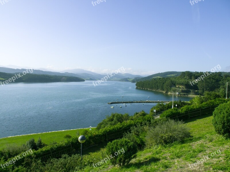 Eo Estuary Water Ribadeo Free Photos