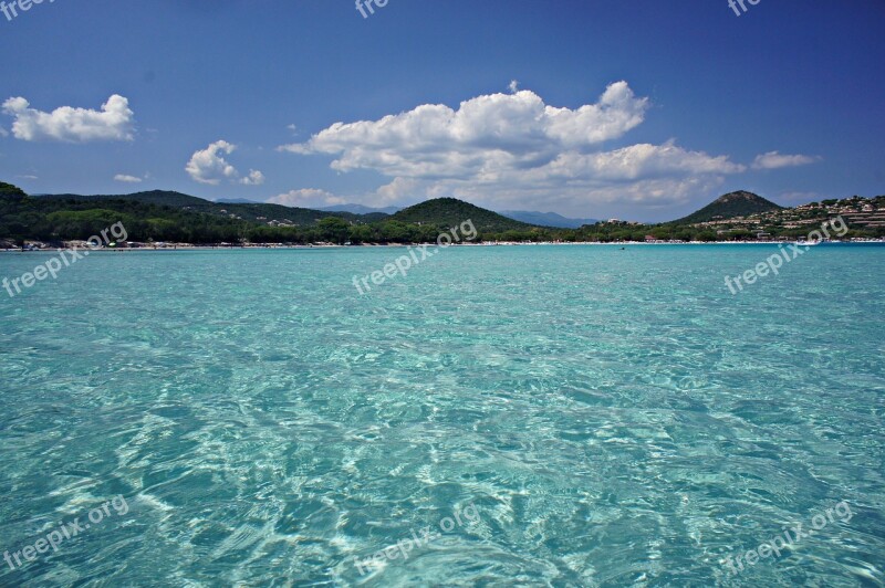 Beach Sea Corsica Water Nature