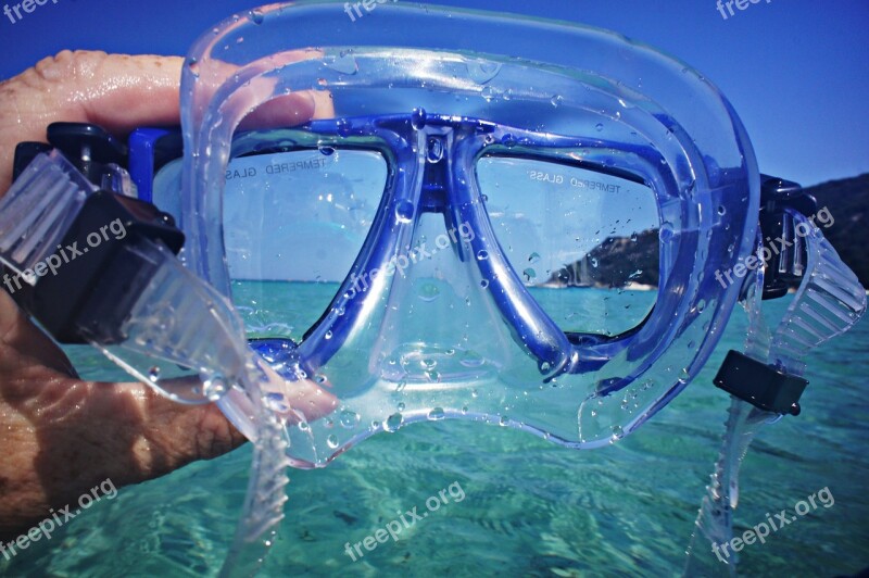 Beach Sea Water Goggles Snorkel