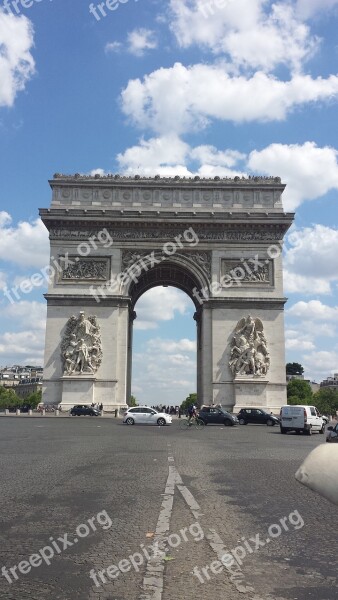 Arc De Triomphe Paris France Places Of Interest Cosmopolitan City