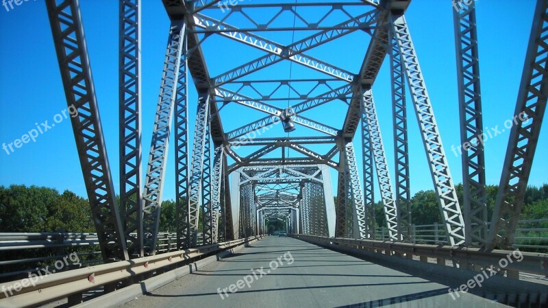 Steel Bridge Construction Structure Bridge Construction Free Photos