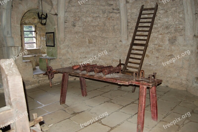 Historical Rack Torture Torture Chamber Old Building