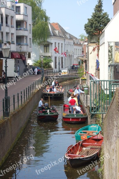 Canal Amersfoort Boat City Boats Boats