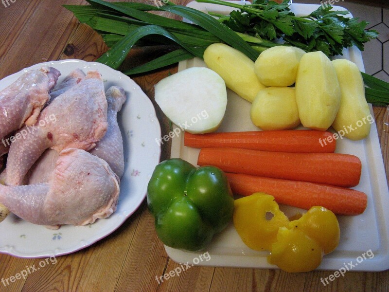 Chicken Stew Soup Ingredients Food Of Course