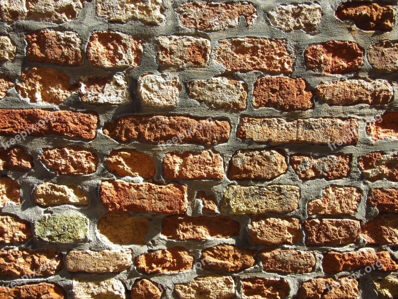 Masonry Brick Mortar Texture Pattern