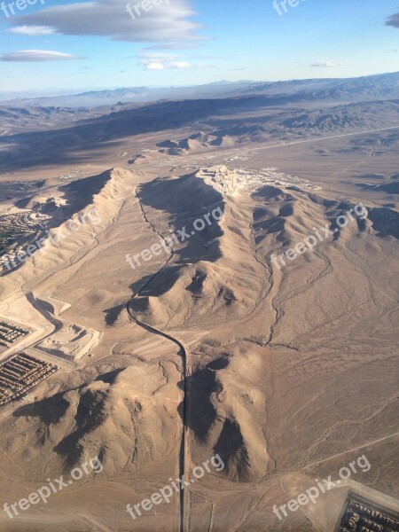 Nevada Las Vegas Landscape America Usa