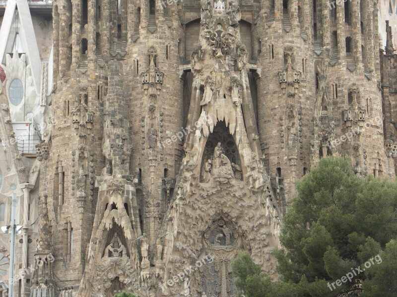 Sacred Family Barcelona Sagrada Família Mounument