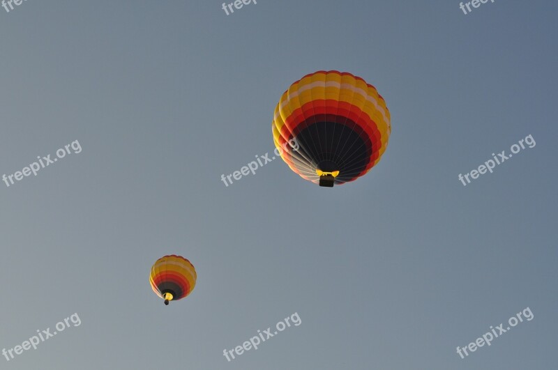 Sky Hot-air Ballooning Freedom Free Photos