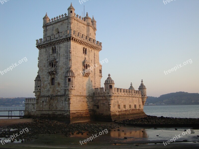 Belém Tower Lisbon Tower Free Photos