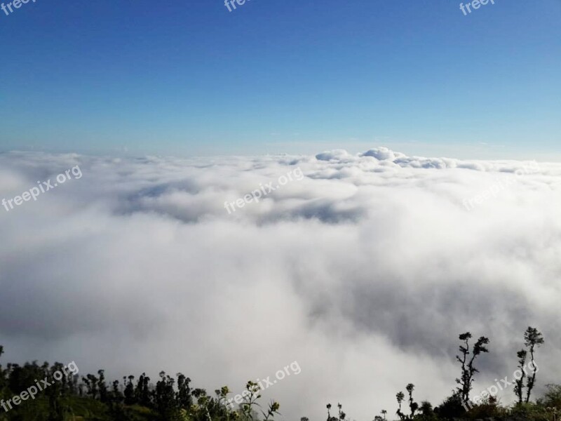 Clouds Mountain Holidays Travel Sky