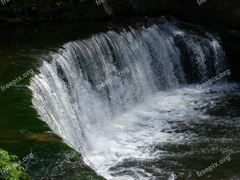 Waterfall Water River Cascade The Beauty Of Nature Free Photos