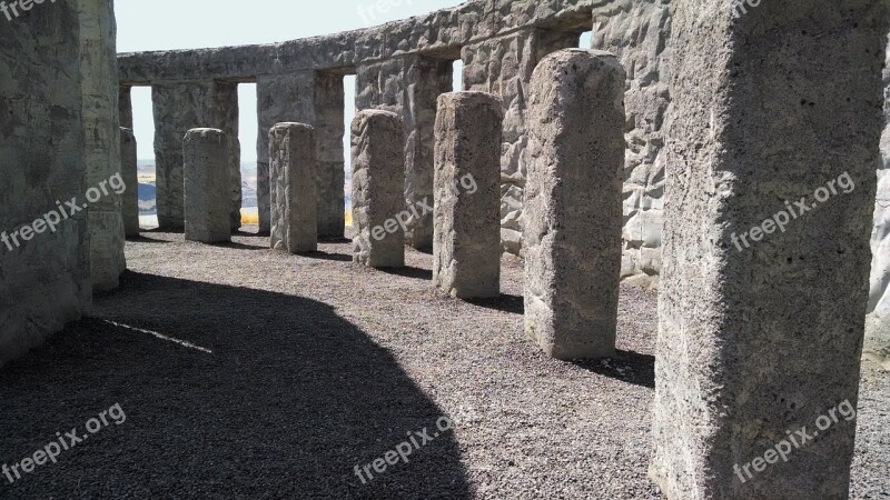 Stonehenge Maryhill Washington Memorial Columbia