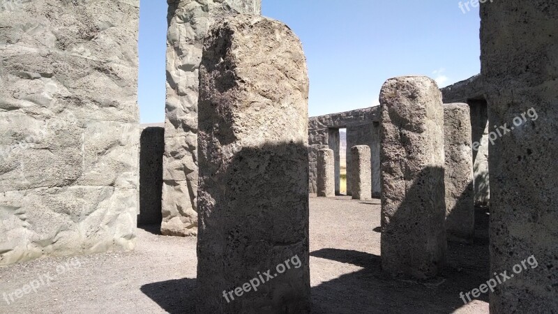 Stonehenge Maryhill Washington Memorial Columbia