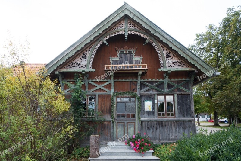 Garden Shed Bavaria Upper Bavaria Semicircular Arch Old