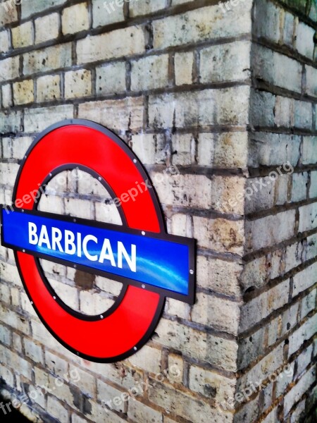 London Metro Subway Metro Station London Underground