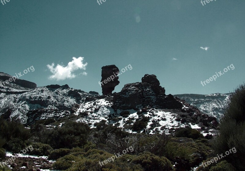 Tenerife Teide Landscape Nature Canary Islands