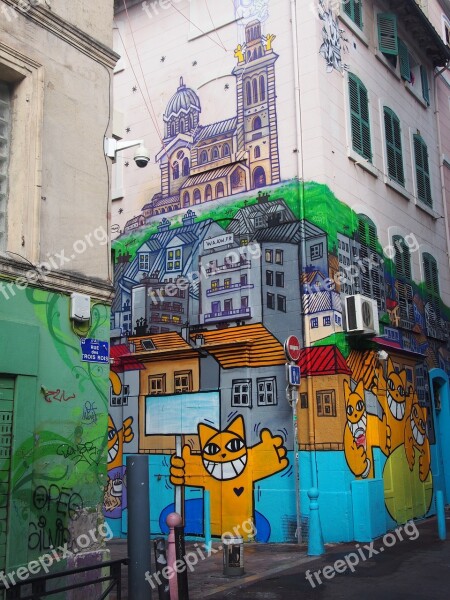 Marseille Graffiti The 3 Kings Street Of Street Street Art