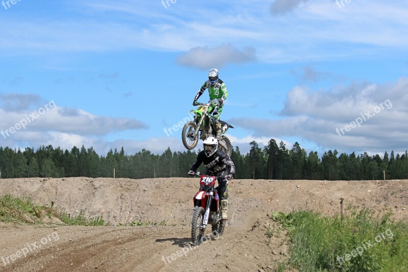 Motocross Motorcycle Offroad Motorbike Race