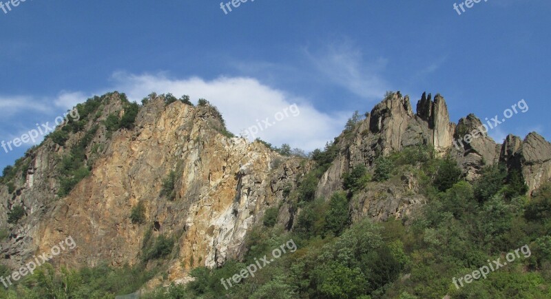 Panorama Landscape Danube Valley Austria Wachau