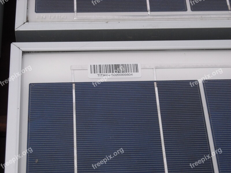 Solar Panels Green Power Energy Ecology Electricity