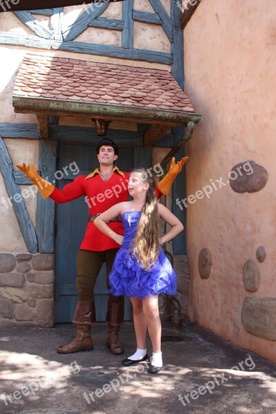 Gaston Handsome Man Disney Red Summer