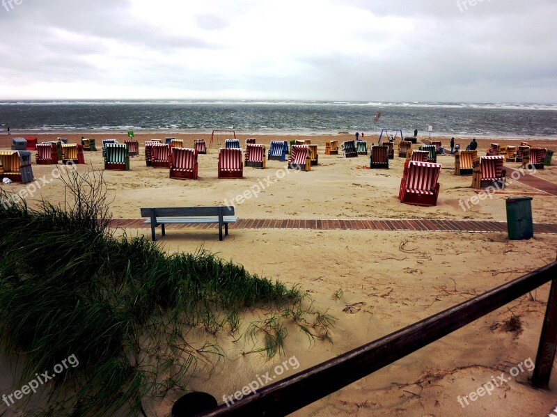 Clubs Beach Friesland North Sea Coast